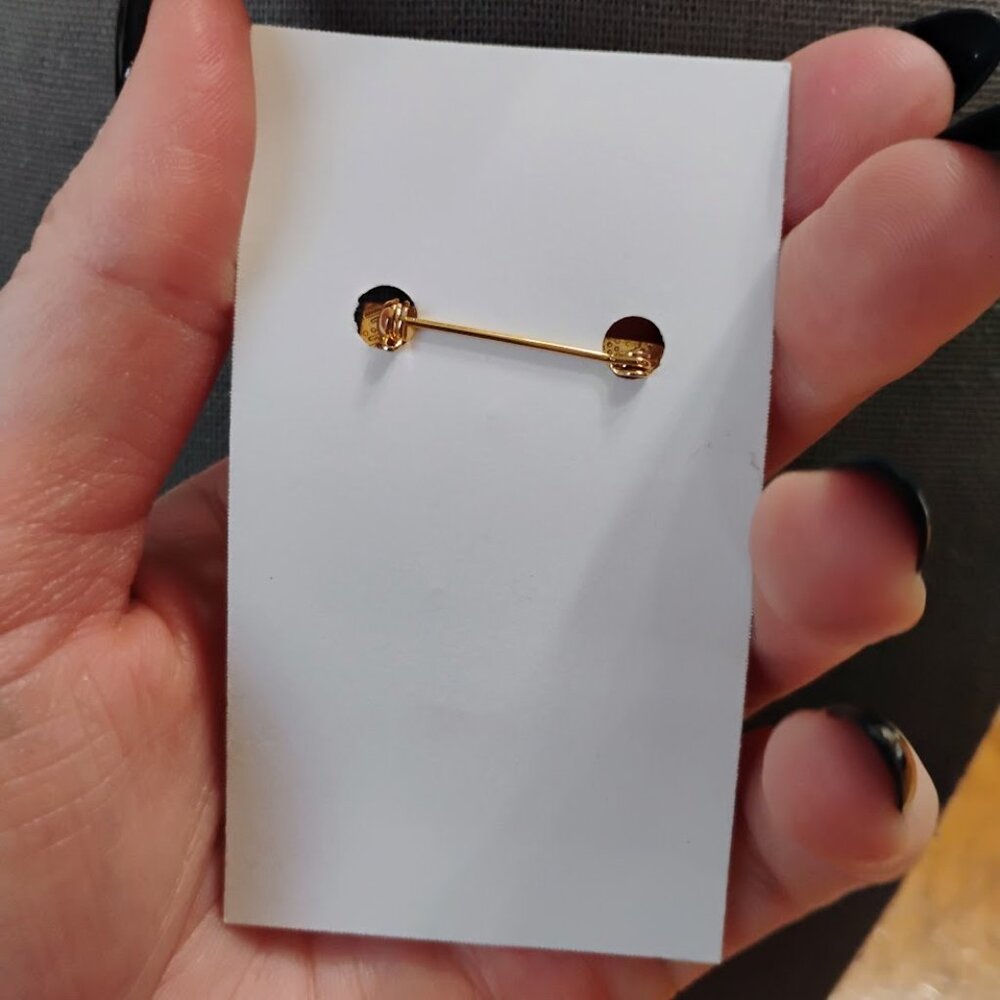 Religious dangle brooch - Picture 2 of 2